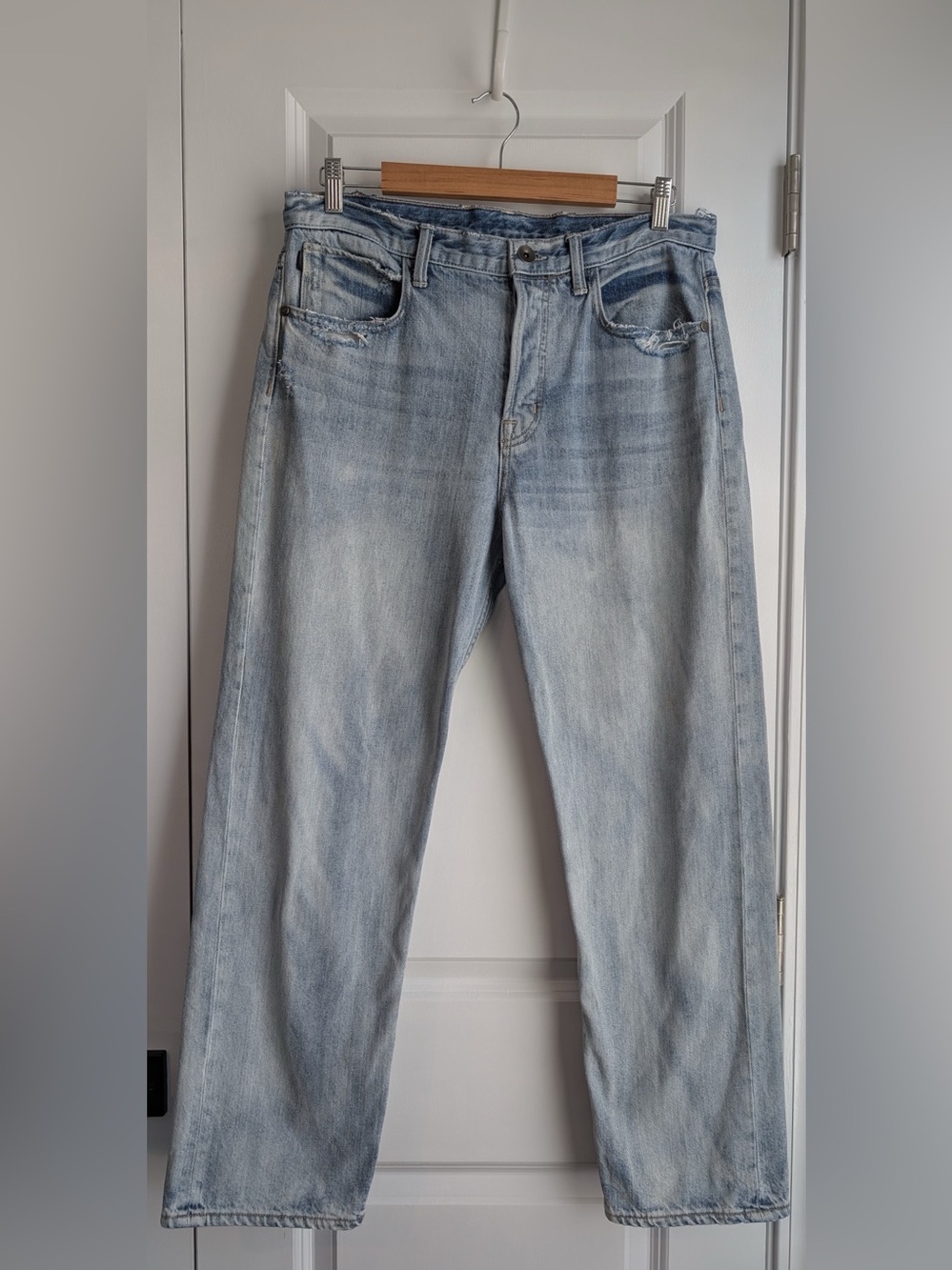 Helmut Lang Women’s Oversized Boyfriend Jeans 100% Cotton Made in USA Size 29